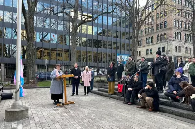 Nova Scotia Marks Transgender Day of Remembrance with Halifax Flag Raising