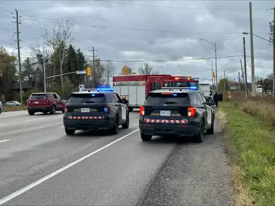 Three-Vehicle Collision Sends One to Hospital in Barrie | Emergency Crews Respond