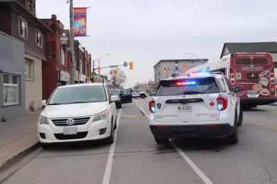 Two Cyclists Injured in Car Door Incident in Windsor