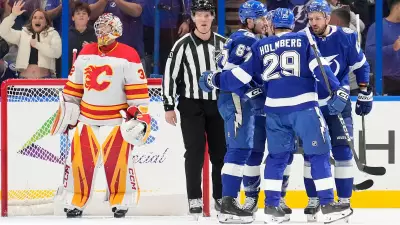 Vasilevskiy's 32 Saves Lead Lightning to 5-1 Victory Over Flames