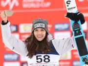 Abigail Strate Wins Silver at World Cup Ski Jumping Opener in Lillehammer