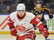 Belle River's Noah Laus Shines in Rookie Season with Greyhounds