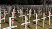 Calgary's Field of Crosses Sunrise Ceremony Shifts Focus to Youth Remembrance