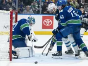 Canucks Face Injury Crisis as Demko Exits Game With Lower-Body Injury