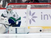 Canucks Steal Point in OT Loss to Hurricanes Despite Lankinen's Heroics