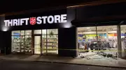Car Crashes into Salvation Army Store in East York, One Person Hospitalized