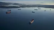 Container Ship and Pleasure Craft Collide in Vancouver's English Bay