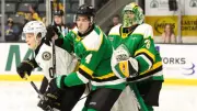 Easton Cowan Dominates as London Knights Crush Kingston Frontenacs 6-1 in Electrifying OHL Showdown