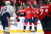 Leonard and Ovechkin Lead Capitals to 7-4 Victory Over Oilers