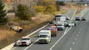 Major Highway 401 Closure After Student Bus Crash Near London, Ontario