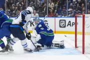 Morrissey's 3 Points Lead Winnipeg Jets to 5-3 Victory Over Canucks