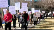 Mount Royal University Community Rallies in Support of Alberta Teachers' Association Members