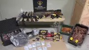 OPP Seize Stolen Copper, Guns & Vehicles in Dufferin County Raid