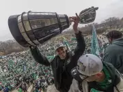 Roughriders' QB Trevor Harris Savors Grey Cup Parade Amid Contract Uncertainty