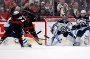 Seth Jarvis Hat Trick Powers Hurricanes to 5-1 Victory Over Jets