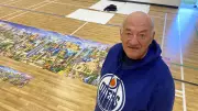 Sherwood Park man completes massive 42,000-piece world puzzle