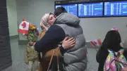 Syrian Family Reunites in Calgary After Decade Apart in Emotional Airport Scene
