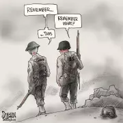 Tim Dolighan's Latest Cartoon Featured in Toronto Sun on Nov 10, 2025