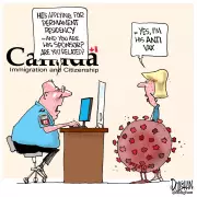 Tim Dolighan's Latest Political Cartoon Released for November 13, 2025