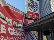 Transport Truck Crashes into Cambridge Pizzeria on Wellington Street