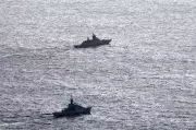 U.K. Navy Intercepts Russian Warship Near Coast in Naval Standoff