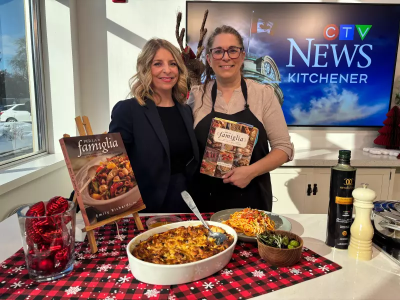 CTV Kitchener's Emily Richards Shares Festive Recipes for Spiced Olives, Pasta, and Panettone Pudding
