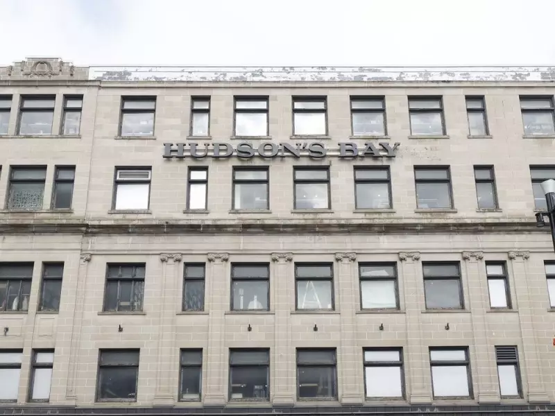 Former Hudson's Bay Building on Rideau Street in Ottawa Listed for Sale
