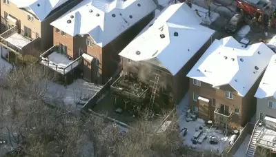 Ajax House Fire Leaves Man Seriously Injured on Angier Crescent