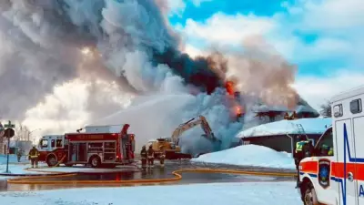 Christmas Day Fire Destroys Anderson House in Cochrane, Displacing 20 Residents
