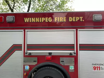 Downtown Winnipeg High-Rise Apartment Building Catches Fire on December 28