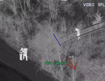 Durham Police Helicopter Nabs Suspect Fleeing RIDE Checkpoint on Foot