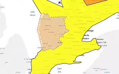 Environment Canada Issues Flood and Wind Warnings Amid Heavy Rain and Ice