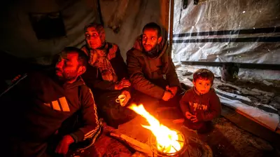 Gaza's Winter Misery: Flooded Camps, Soaked Tents Amid Ceasefire Talks