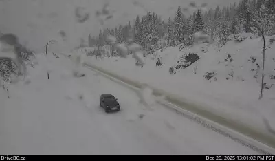 Heavy Snowfall Hits Coquihalla Highway, Travel Disruptions Reported