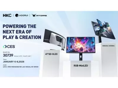 HKC Corporation Unveils Next-Gen Display Tech at CES 2026 in Las Vegas