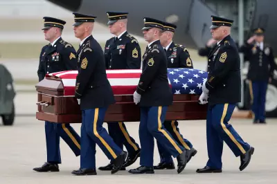 Iowa National Guard Members Killed in Syria Return Home on Christmas Eve