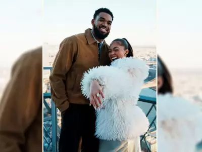 Karl-Anthony Towns and Jordyn Woods Announce Christmas Engagement