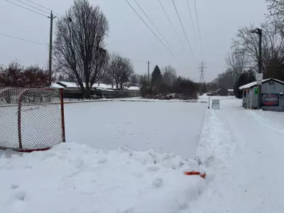 Kitchener Volunteers Prepare Community Ice Rinks for Winter Skating Season