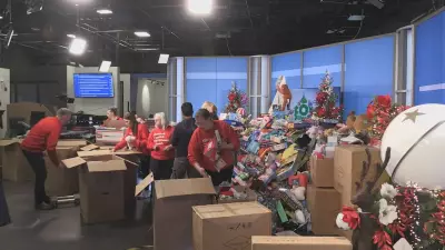 Kitchener's Toy Mountain Campaign Collects Over 5,000 Gifts for Children