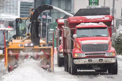 Montreal Launches Second Major Snow Removal Operation of the Season