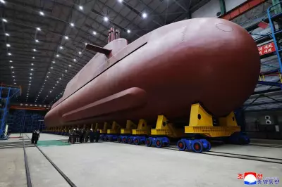 North Korea Shows Apparent Progress on Nuclear-Powered Submarine Construction