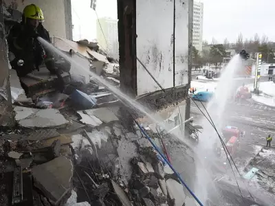 Russia Launches Massive Drone and Missile Attack on Kyiv Ahead of Zelenskyy-Trump Talks