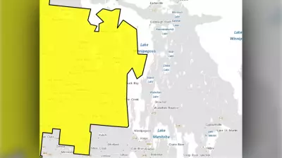 Snowfall Warning Issued for Areas West of Lake Winnipegosis on Dec. 26