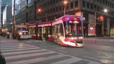 TTC Streetcar Derails After Downtown Toronto Collision, Police Investigate