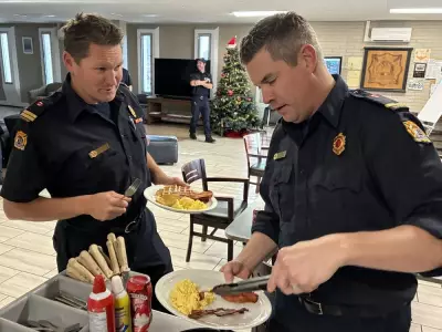 Windsor Firefighters Work Christmas Day, Answering Calls While City Celebrates