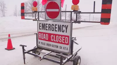 Winter Storm Forces Multiple Highway Closures Across Northern Ontario