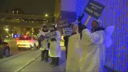 Angel Squad Brings Holiday Cheer to Winnipeg's Maryland Bridge