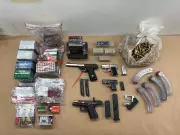 BC Police Seize Guns, Gold from 'Problem Residence' in Break-In Probe
