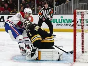 Canadiens Dominate Bruins 6-2 in Boston: Hutson Shines, Fowler Stellar in Net