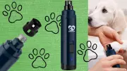 Casfuy's Quiet Electric Nail File Eases Pet Grooming Anxiety for Under $20